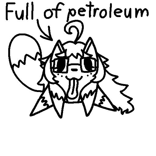 me full of petroleum drauwn by airi ❤️